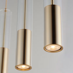 Torch LED 4-Light Linear Pendant