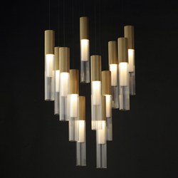 Reeds 12-Light LED Pendant