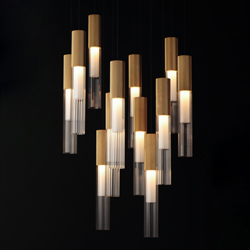 Reeds 12-Light LED Pendant