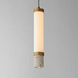 Travertine 1-Light LED Pendant