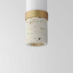 Travertine 1-Light LED Pendant