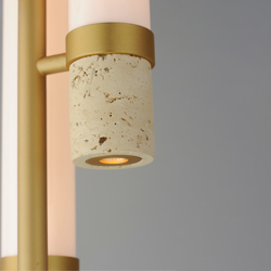 Travertine 3-Light LED Pendant