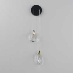 Pebble 2-Light Wall Sconce