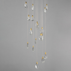 Pebble 18-Light LED Pendant