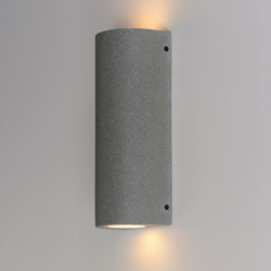 Pilar 2-Light LED Outdoor Wall Sconce - Cylinder