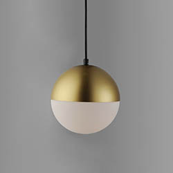 Half Moon Medium LED Pendant