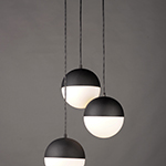 Half Moon 3-Light LED Pendant