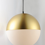 Half Moon Large LED Pendant