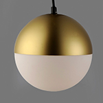 Half Moon Large LED Pendant