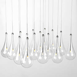 Larmes 16-Light LED Pendant