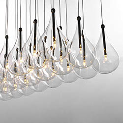 Larmes 24-Light LED Pendant