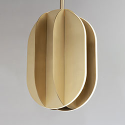 Interval LED Small Ellipse Pendant