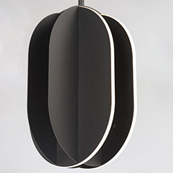 Interval LED Medium Ellipse Pendant