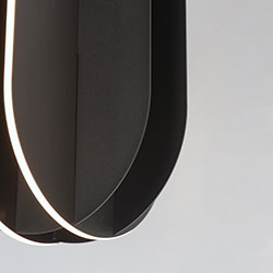 Interval LED Medium Ellipse Pendant