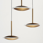 Saucer 3-Light LED Pendant