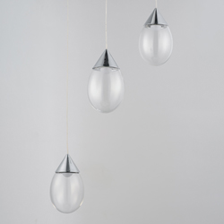 Dewdrop 3-Light LED Pendant