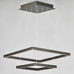 Quad 2-Tier LED Pendant