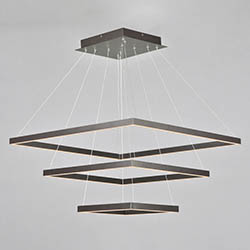 Quad 3-Tier LED Pendant