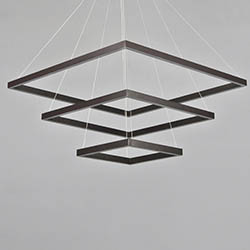 Quad 3-Tier LED Pendant