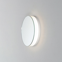 Embosse 8" Round LED Wall Sconce CCT Select