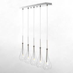 Larmes 5-Light LED Pendant