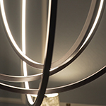 Concentric 27" LED Pendant