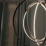 Concentric 36" LED Pendant