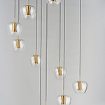 Newton 25-Light LED Pendant