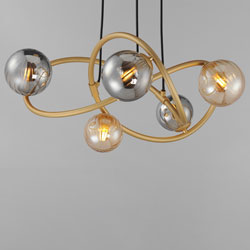 Planetary 5-Light LED Chandelier