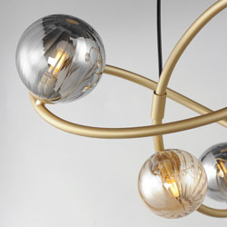 Planetary 5-Light LED Chandelier