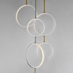 Hoopla 6-Light LED Pendant