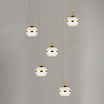 Swank 5-Light LED Pendant