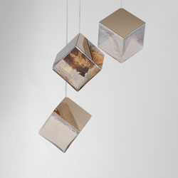 Ice Cube 3-Light LED Pendant