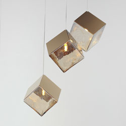 Ice Cube 3-Light LED Pendant