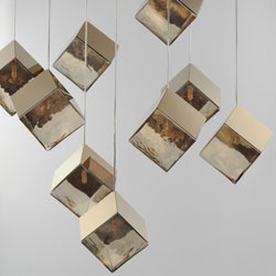 Ice Cube 9-Light LED Pendant