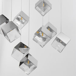 Ice Cube 9-Light LED Pendant