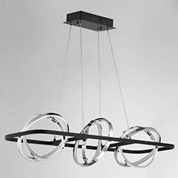 Gyro II 3-Light LED Linear Pendant