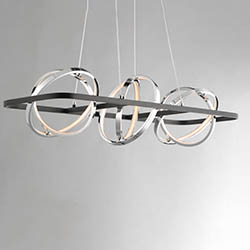 Gyro II 3-Light LED Linear Pendant