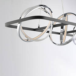 Gyro II 3-Light LED Linear Pendant