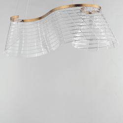 Tartan 1-Light Linear LED Pendant