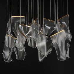 Rinkle 13-Light Rectalinear LED Pendant