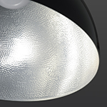 Hemisphere 1-Light 9" LED Pendant