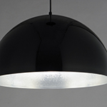 Hemisphere 1-Light 24" LED Pendant