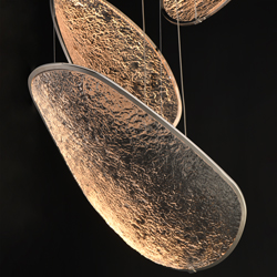 Moonscapes 3-Light LED Pendant