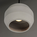 Hive LED Concrete Pendant