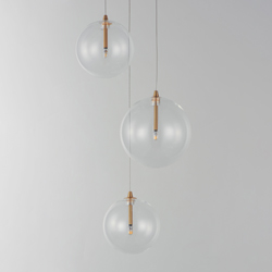 Global 3-Light LED Pendant