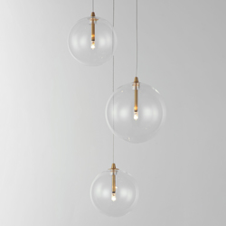 Global 3-Light LED Pendant