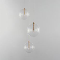 Global 3-Light LED Pendant