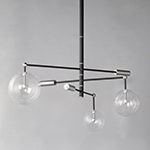 Global 3-Light LED Chandelier