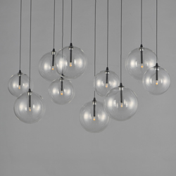 Global 10-Light LED Pendant